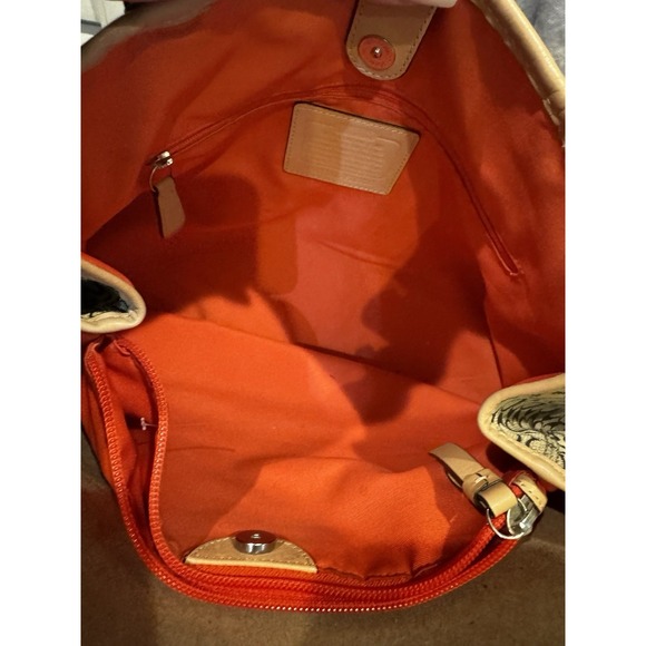 coach signature tote bag‎ Red Stripes-nwot # F26130